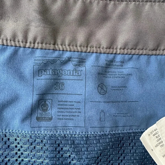 Patagonia Men's Hydropeak Hybrid Walk Shorts outdoor summer - Picture 5 of 5